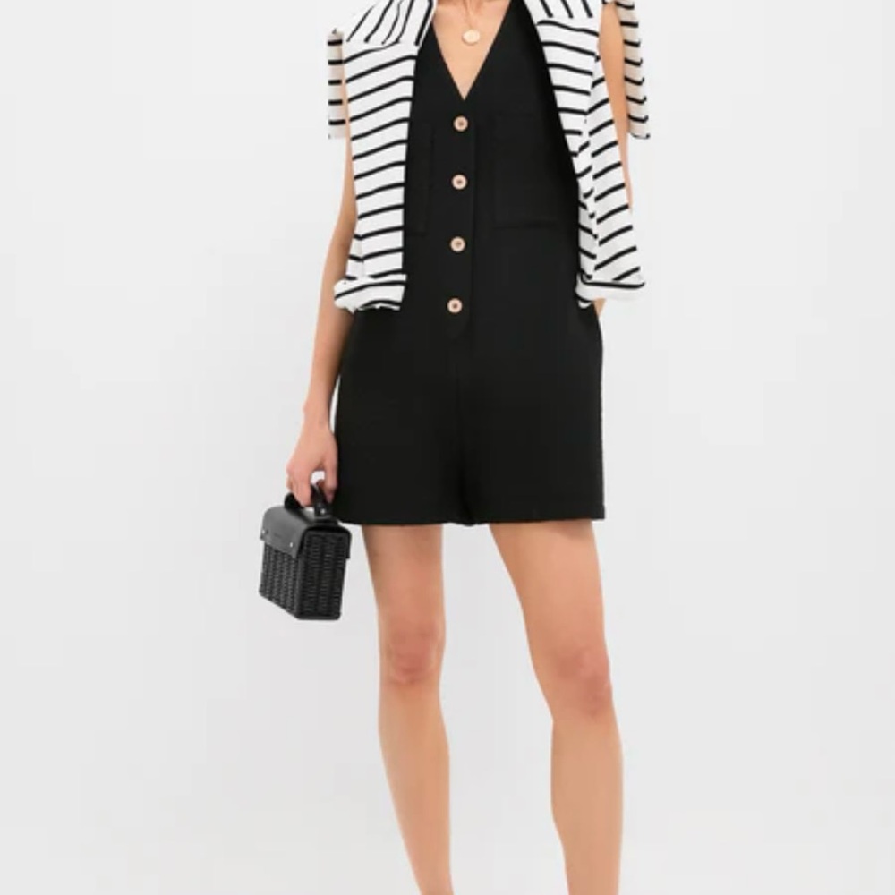 Tuckernuck textured Myla Romper